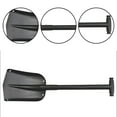 thumbnail image 2 of Retractable Outdoor Snow Shovel Aluminum Alloy Ice Shovel Winter Snow Remover, 2 of 9