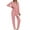 1 Pink, variant on Womens Pajamas Sets Long Sleeve Shirts and Jogger Pants With Pockets Two Piece Lounge Sets Fall Oufits