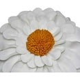 thumbnail image 2 of Decorative Flower Pillows – 3D Happy Daisy Flower Throw Pillow - Design Patented – Couch & Bed Flower-Shaped Pillow – Soft & Cozy, 2 of 5
