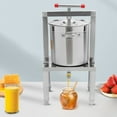 thumbnail image 3 of 13.25L Fruit Honey Presser Manual Honey Press Wax Cider Wine Fruit Press, 3 of 19
