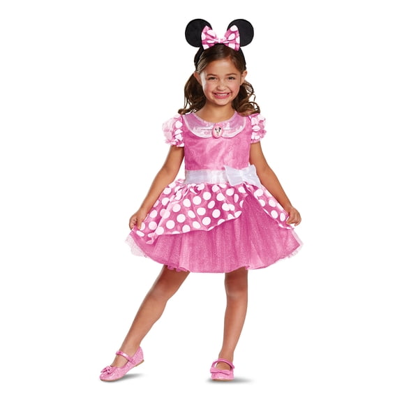 Disney Minnie Mouse Halloween Costume for Children, Infants Size 12-18M, by Disguise