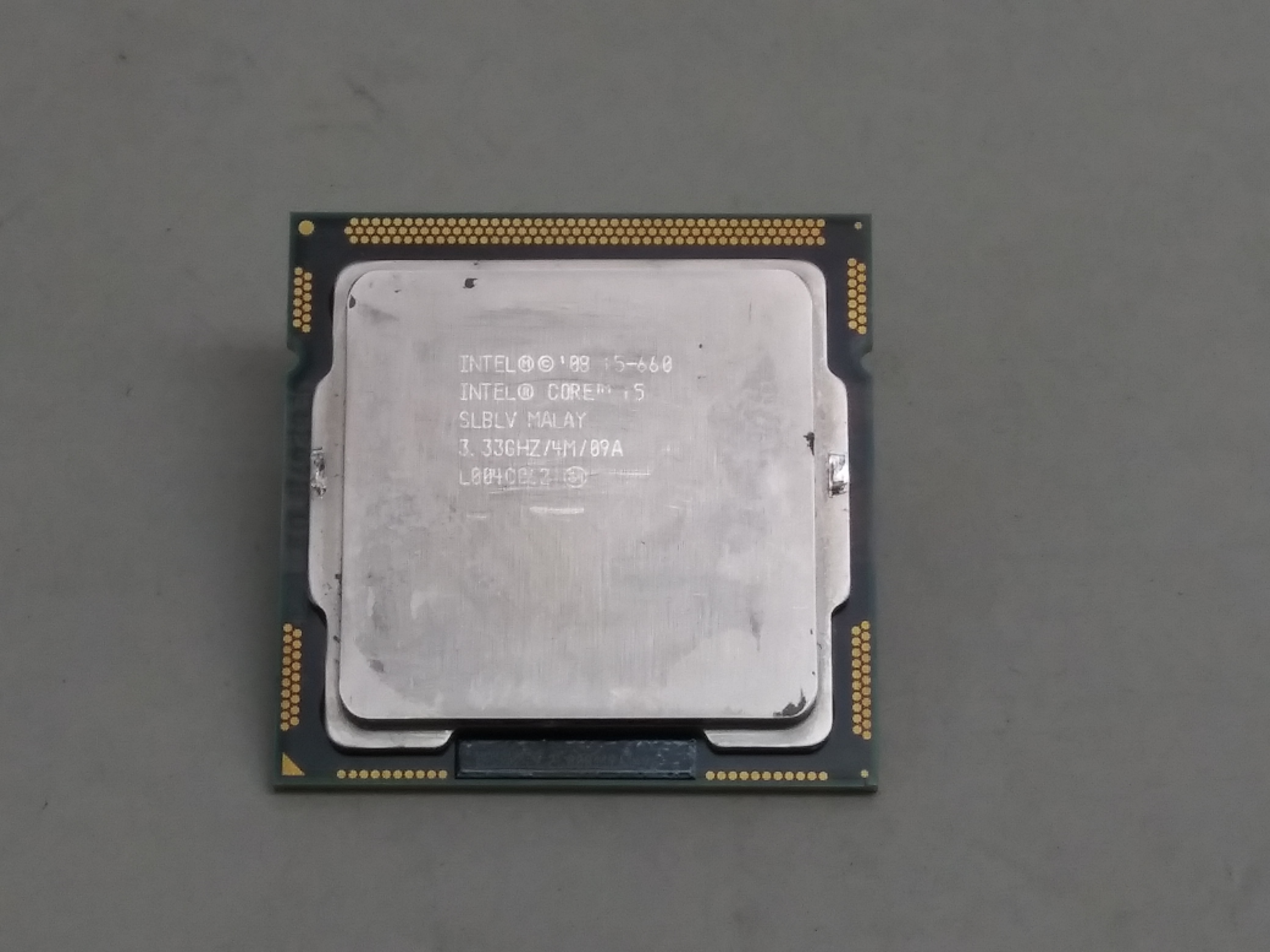 diepgaand omringen Ijveraar Used Intel SLBLV Core i5-660 LGA 1156/Socket H 3.33GHz Desktop CPU -  Walmart.com