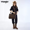 thumbnail image 7 of Wrangler Women Western Bag Laptop Shoulder Handbags for Work Travel Casual, Coffee, 7 of 7