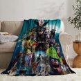 thumbnail image 2 of hotel transylvania Anti Pilling Flannel Blanket Gifts for Fans Lover Girls Boys Women Present Hoodie Him Bed 60"x80", 2 of 6