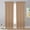 Brown, variant on Nkmbld Blackout Curtains for Bedroom, Solid Color Double-String Polyester Curtain Sheers Semi-Sheer Curtains for Living Room Kitchen Bedroom, Black
