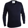 thumbnail image 1 of Gallery Seven V Neck Sweater For Men - Cotton Lightweight Mens Pullover, 1 of 2