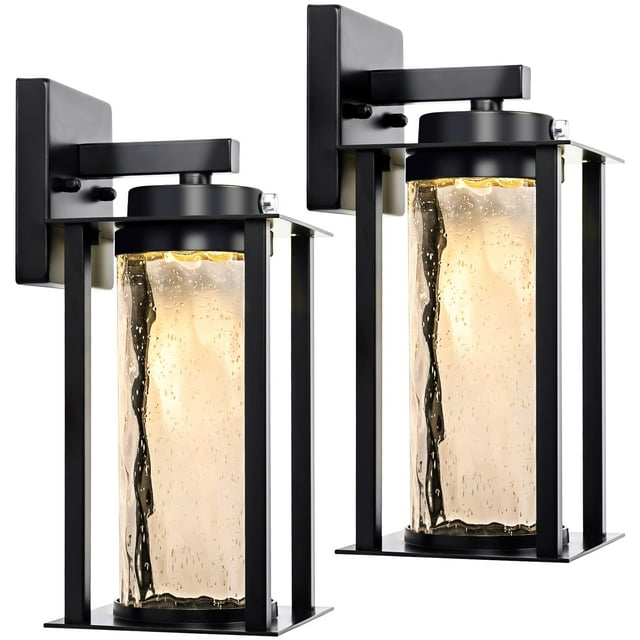 Luminaria FILIYANO LED de 13 W, 3000 K, del anochecer al amanecer, paquete de 2