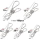 thumbnail image 3 of 100 Piezas Pinzas para Ropa Pinzas para Ropa de Acero Inoxidable Tendedero Pinzas para Ropa de Metal - 5, 3 of 3