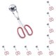 thumbnail image 3 of Moyic Clip rápido y fácil para hacer albóndigas para cocinar de forma multifuncional Albóndigas rellenas de acero inoxidable Red Circle S circulo rojo S 10piezas, 3 of 3