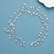 thumbnail image 2 of KAKOWELY Diadema nupcial con flores de cristal, diadema con perlas para novia, adorno para el cabello de boda, 2 of 5