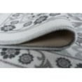 thumbnail image 6 of Transitional 2x8 Area Rug (2'3'' x 7'6'') Floral Ivory, Gray Indoor Runner Easy to Clean, 6 of 7