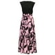 thumbnail image 3 of WILLBEST Vestidos De Lino Para Mujer Vestidos De Verano Para Mujer 2025 Vestido Largo Cruzado De Manga Corta Con Estampado Floral Vestido De Línea A Con Volantes Y Retazos, 3 of 3