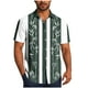 thumbnail image 2 of Blusa y camisa de manga corta con cuello vuelto Camisa casual para hombre Camisa de bolos vintage de manga corta Camisas de verano de playa cubana Camisa con botones Blusa para hombre Poliéster, 2 of 6