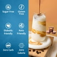 thumbnail image 2 of Syruvia Peanut Butter Cup Sugar Free Coffee Syrup No-Calorie Coffee Sauce for Coffee, Lattes, Shakes, Smoothies, Desserts, 25.4 Fl. Oz, 2 of 7