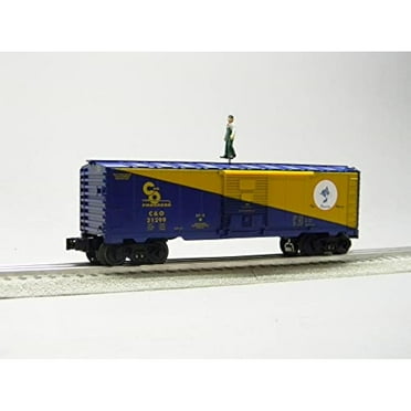 Chesapeake & Ohio Walking Brakeman BOXCAR #21229 O Gauge