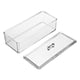 thumbnail image 1 of Organizador de bolsitas de té transparentes, soporte de maquillaje de escritorio, caja organizadora de almacenamiento de acrílico normal con tapa, 1 of 9