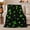 Alien UFOs, variant on Neon Alien UFO Presents in decorative motif Cute Sci Fi Style for Space Fans, Cozy Flannel Blanket for Bedroom and Game Room, Green Flying Saucer Present Scene, autumn celebration Gift