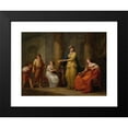 thumbnail image 2 of Angelica Kauffmann 14x11 Black Modern Framed Museum Art Print Titled - Cornelia, Mother of the Gracchi (1788), 2 of 5