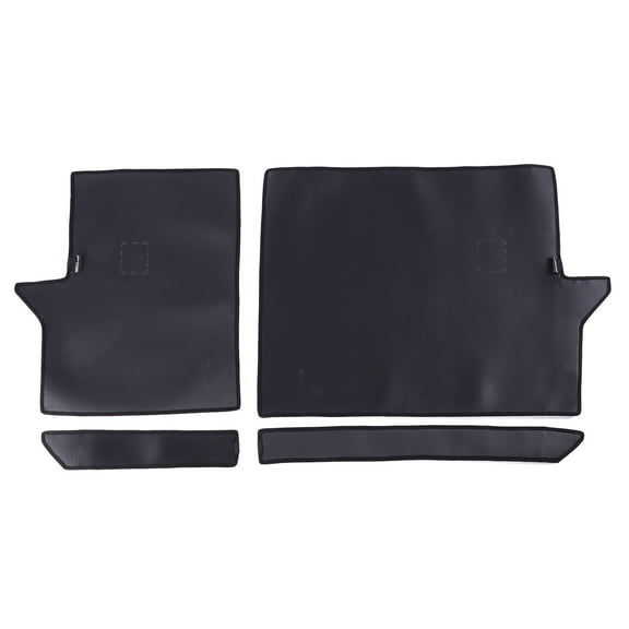 WellVisors Rear Seat Back Protector Cover Black For Toyota RAV4 Prime 2019 2020 2021 2022 2023 2024