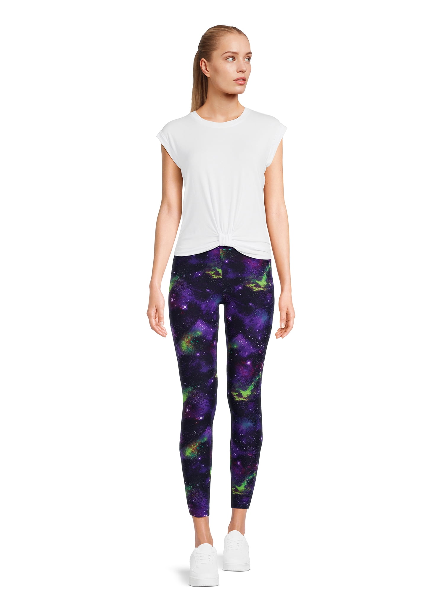No Boundaries Women's Juniors Sueded Ankle Leggings