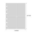 thumbnail image 3 of YAOMOBB Transparent Photo Album Photo Album Binder Sheets Set Waterproof Card Sleeves for Clear Photo Protection, 3 of 5