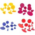 thumbnail image 2 of Puller 10pcs Auto Body Dent Paintless Repair Dent Puller Plastic Glue Tabs Automobile Metal Repair Gaskets Car Repair Tool Durable and Practical Workmanship (Color : Purple), 2 of 7