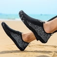 thumbnail image 4 of ChiVerve Hiking Barefoot Shoes for Women Men Breathable & Non-Slip Athletic Footwear Wide Toe Water Shoes, Designed for Walking & Running & Swimming | Black, 12.5 Men, 4 of 9