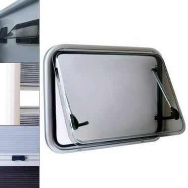 Deluxe RV Camper Windows Vent RV Window Hatch with Awning Screen& Blind Caravan