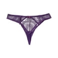 thumbnail image 2 of Journelle womens  Natalia String Thong, l, Purple, 2 of 3