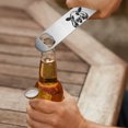 thumbnail image 6 of WIRESTER Double Side Engraved Prints Bottle Opener, Stainless Steel Beer Soda Can Opener - Spotted Cow, 6 of 7