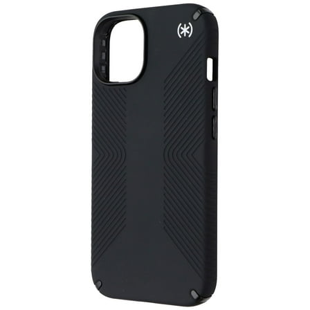 Open Box Speck iPhone 14 Case-Presidio2 Grip-MagSafe-Black/White