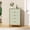 45"H-Green, variant on 45"H Wood Gold Lines Green Dressers Chest of Drawers with 6 Drawers for Bedroom, Entryway