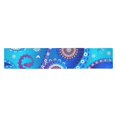 thumbnail image 2 of MKHERT Paisley Blue Table Runner for Wedding Party Banquet Decoration 14x72 inch, 2 of 3