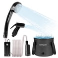 thumbnail image 1 of Ducha portátil para acampar DR.PREPARE, cubo plegable USB de 17 litros, 1 of 8