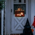 thumbnail image 2 of Halloween Hanging Sign Spooky Fun Atmosphere Door Plaques for Front Door Yard, 2 of 6