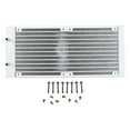 thumbnail image 2 of 280 Mm Water Cooling Radiator, 12 Pipe Aluminum Heat Exchanger Radiator,  Easy Installation, CPU Computer Water Cool System for 6 to 7mm Soft Hose, 2 of 8