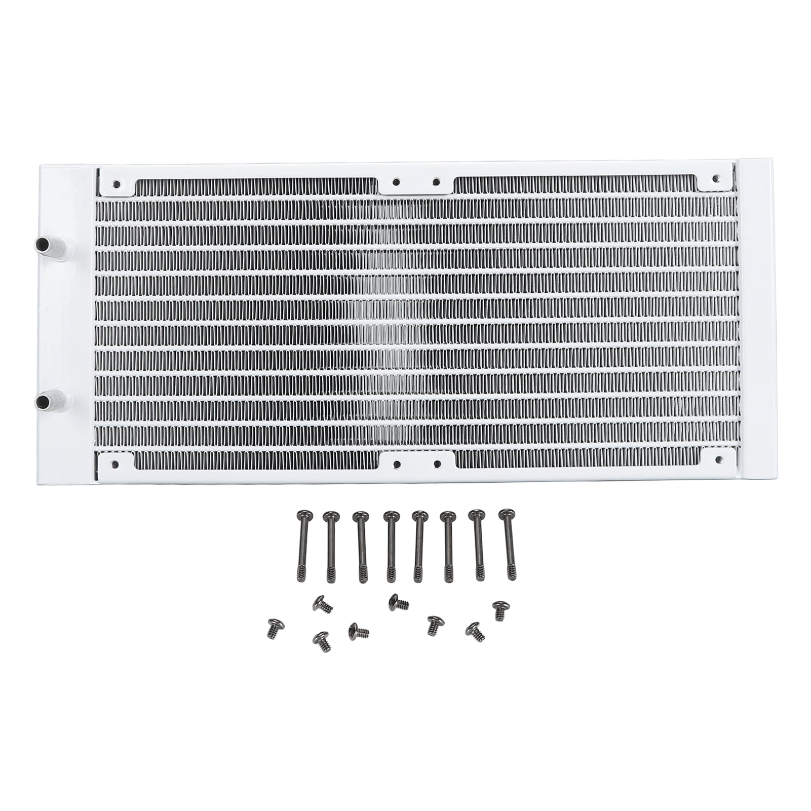280 Mm Water Cooling Radiator, 12 Pipe Aluminum Heat Exchanger Radiator,  Easy Installation, CPU Computer Water Cool System for to 7mm Soft Hose