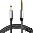 thumbnail image 1 of Cable Estéreo Mono De 2x1/4 A 3,5 TS De Pulgada A Cable TRS De 3,5 Mm Para Amplificador, 1 of 8