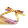 thumbnail image 2 of CNKOO Ensemble Teinture sur Nœuds pour Filles Hauts Sans Manches Pantalons Évasés, 2 of 4