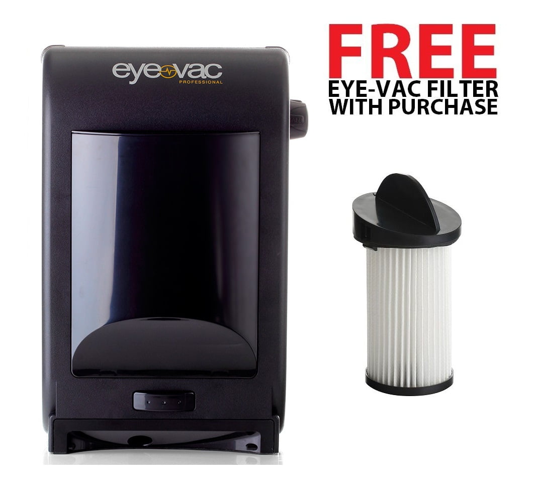 EYEVAC PRO BLACK Professional Automatic Touchless Stationary Vacuum VA