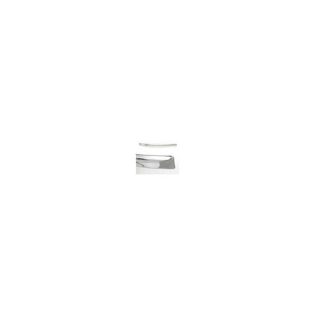 Lower Trim Panel - Eckler's Premier Products 57-175564 Chevy Interior Side Panel Trim, Stainless Steel, Right Lower Rear, 2-Door Hardtop, Bel Air,