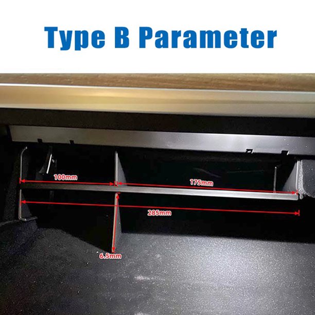 Contenedor Estante Almacenamiento Organizador Caja de almacenamiento Partición Coche Accesorios Interior Ndcxsfigh Accesorios para autos y motos