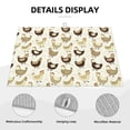 thumbnail image 4 of Kdxio Chicken Cartoon for Dish Drying Mat,24*18 inch Absorbent Dish Drainer Kitchen Counter,Large Size Dish Drying Pad for Countertops,Draining Racks, 4 of 9