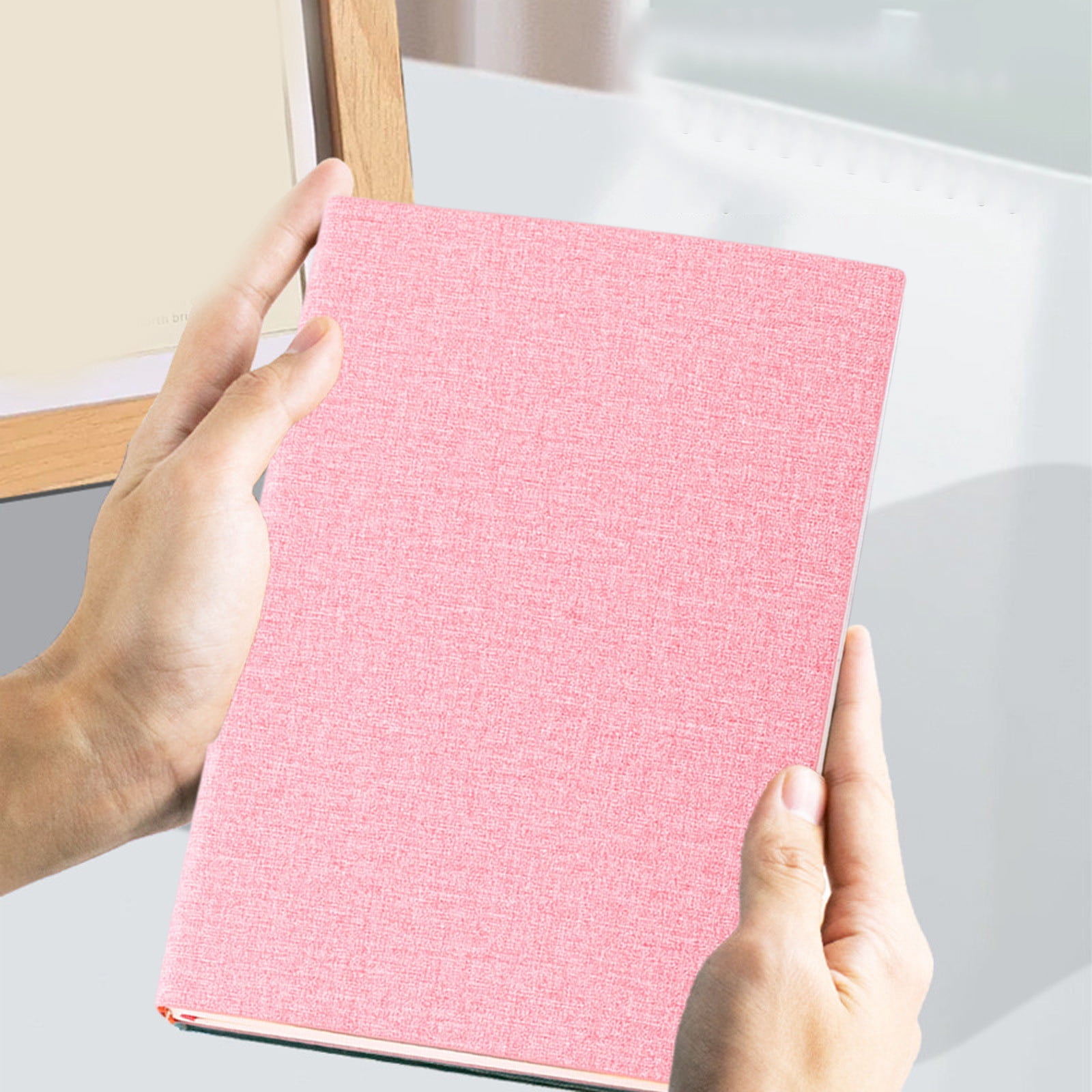 Dvruxg A5 Reusable Erasable Smart Writing Notebook – Digital Convertible Tech Notebook for Office(Pink)
