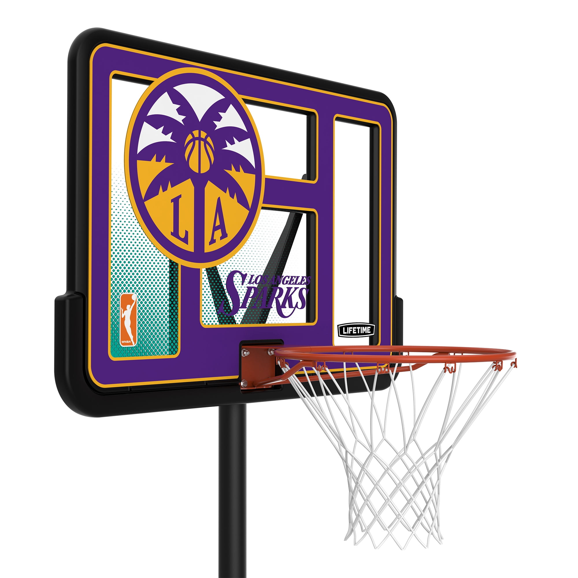 Lifetime WNBA Los Angeles Sparks Poolside Basketball Hoop, Outdoor