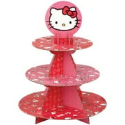 Angle View: Bulk Buy: Wilton (3-Pack) Treat Stand Hello Kitty 11.75'X15.5' Holds 24 W7575