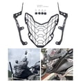 thumbnail image 1 of Cubierta protectora Yotijar para rejil de faro de motocicleta negra CB400X CB500X 2019-, 1 of 10