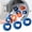 Blue, variant on 3Pcs Clothes Anti-Winding Adsorption Hair Removal Cleaning Ball - Reusable Washing Machine Hair Catcher Laundry Ball, Dryer Ball for Clothing Dog Cat Pet Hair Remover