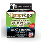 Hempvana Maximum Strength Pain Relief Cream, Extreme, 3oz