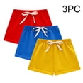 thumbnail image 2 of WRKEKC Shorts for Teen Girls Tencel Denim Look Soft Breathable Side Pocket Casual Shorts for School 3-14 Years, 2 of 9